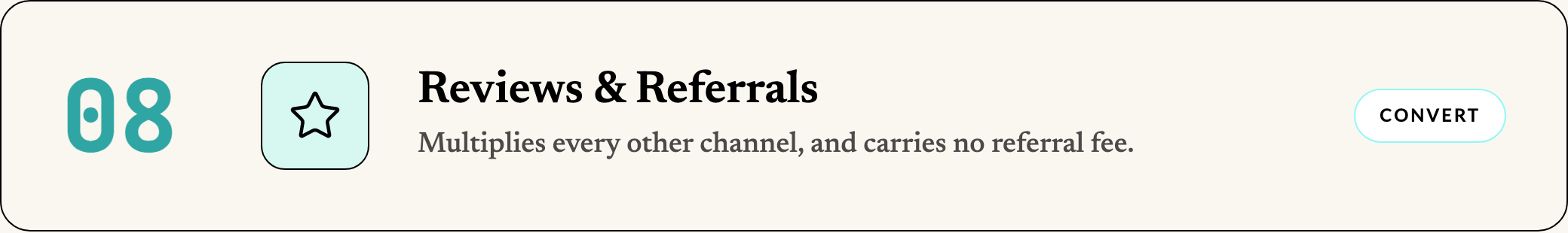 Reviews and referrals multiply every other law firm marketing channel